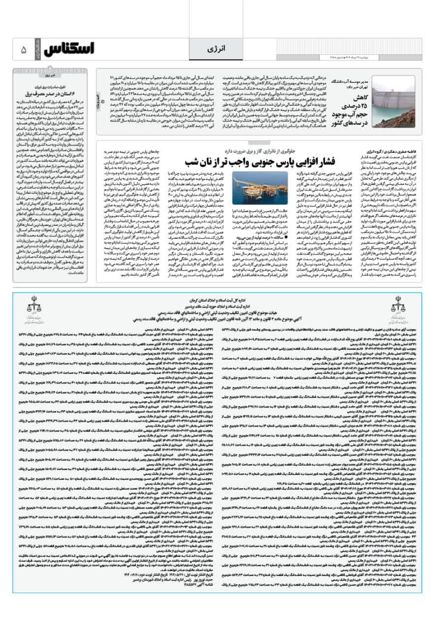 شماره 2178 ص5 1404/05/27