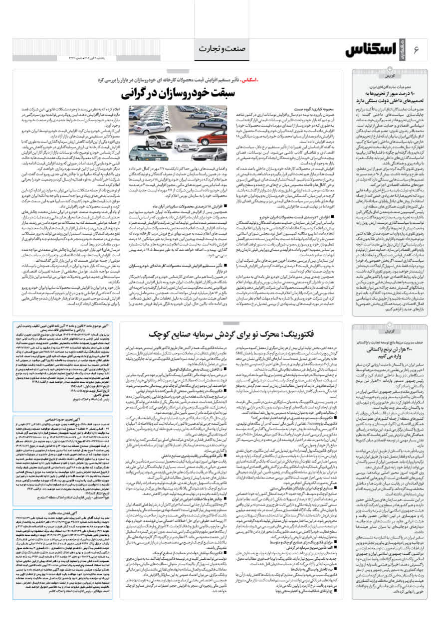 شماره 2223 ص6 1404/08/04