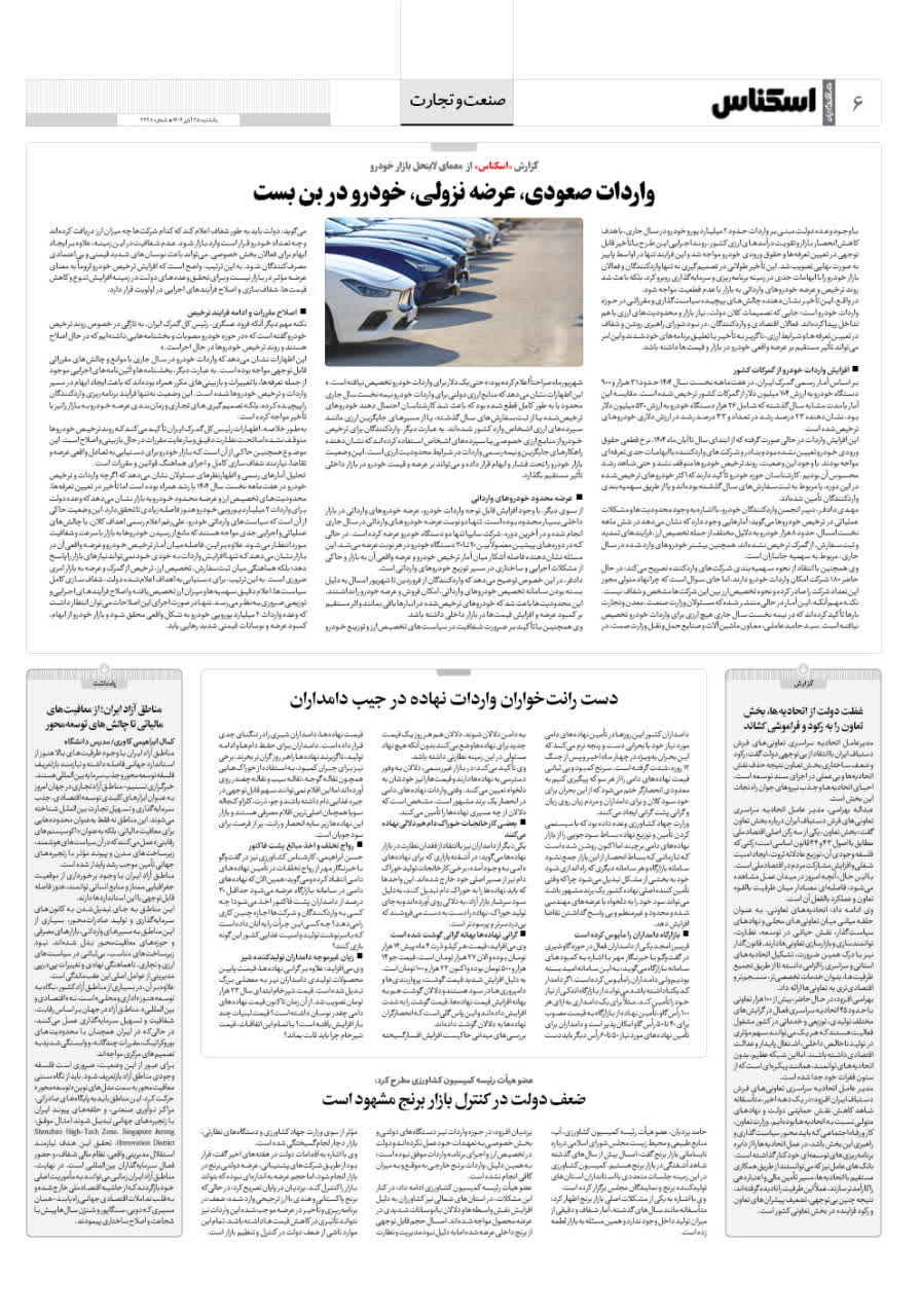 شماره 2238 ص6 1404/08/25