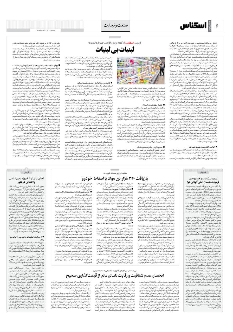 شماره 2257 ص6 1404/09/23