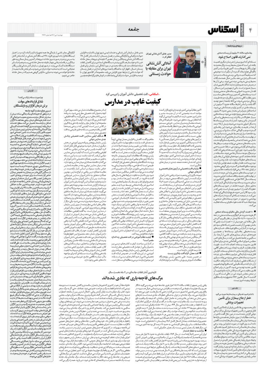 شماره 2263 ص4 1404/10/01