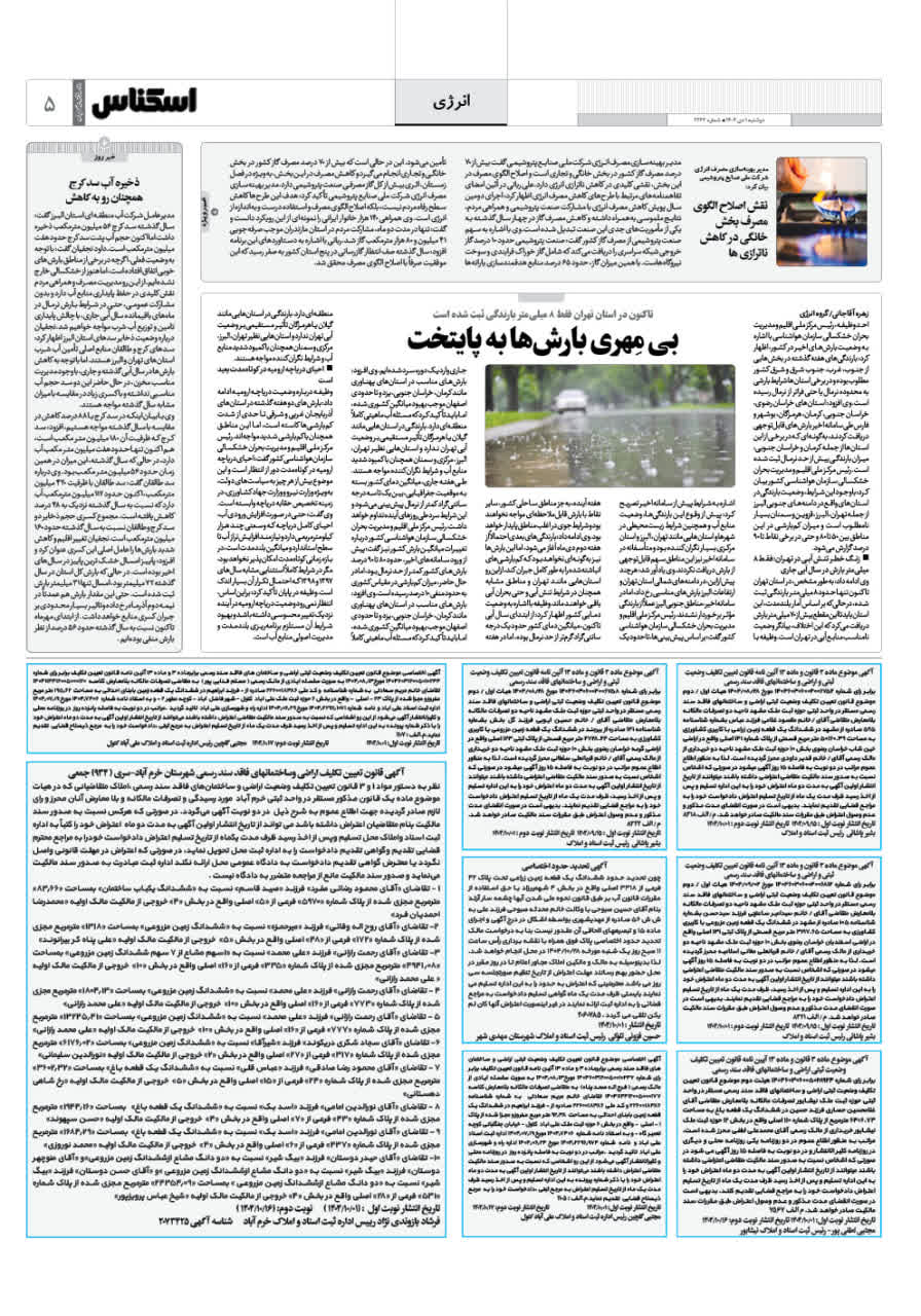 شماره 2263 ص5 1404/10/01