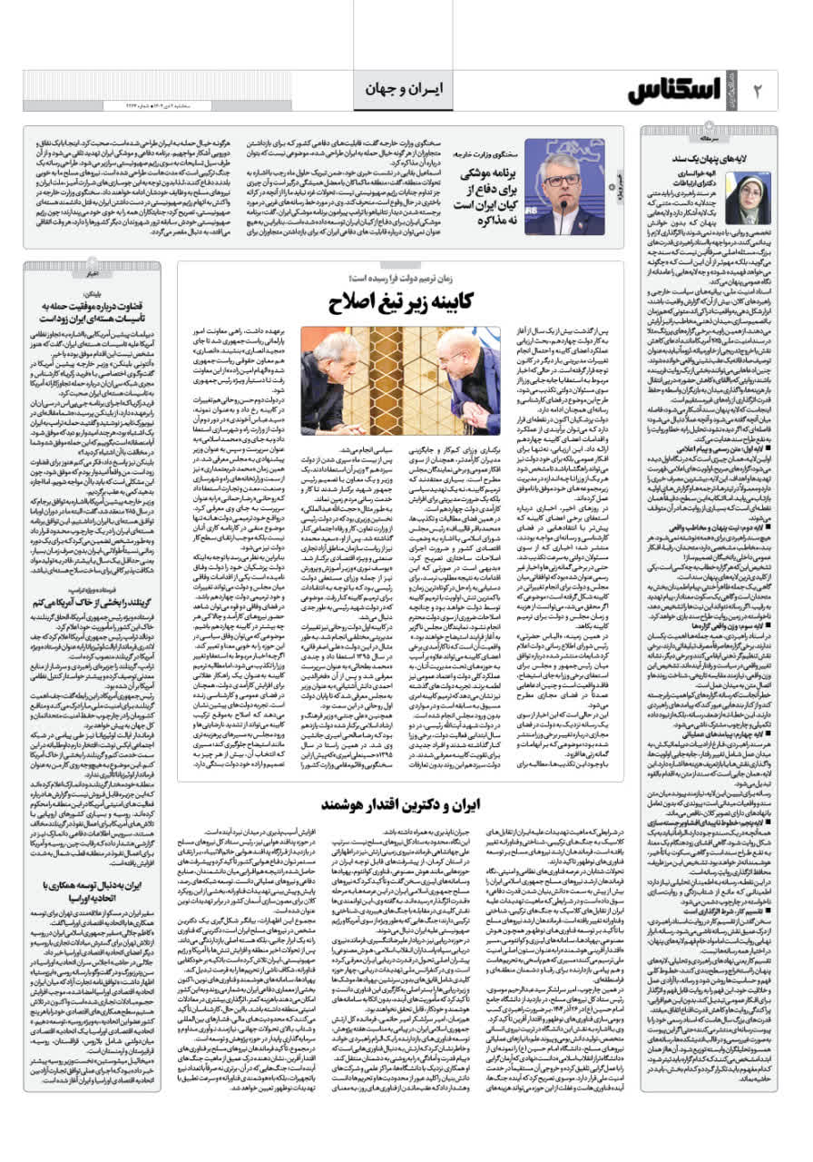 شماره 2264 ص2 1404/10/02