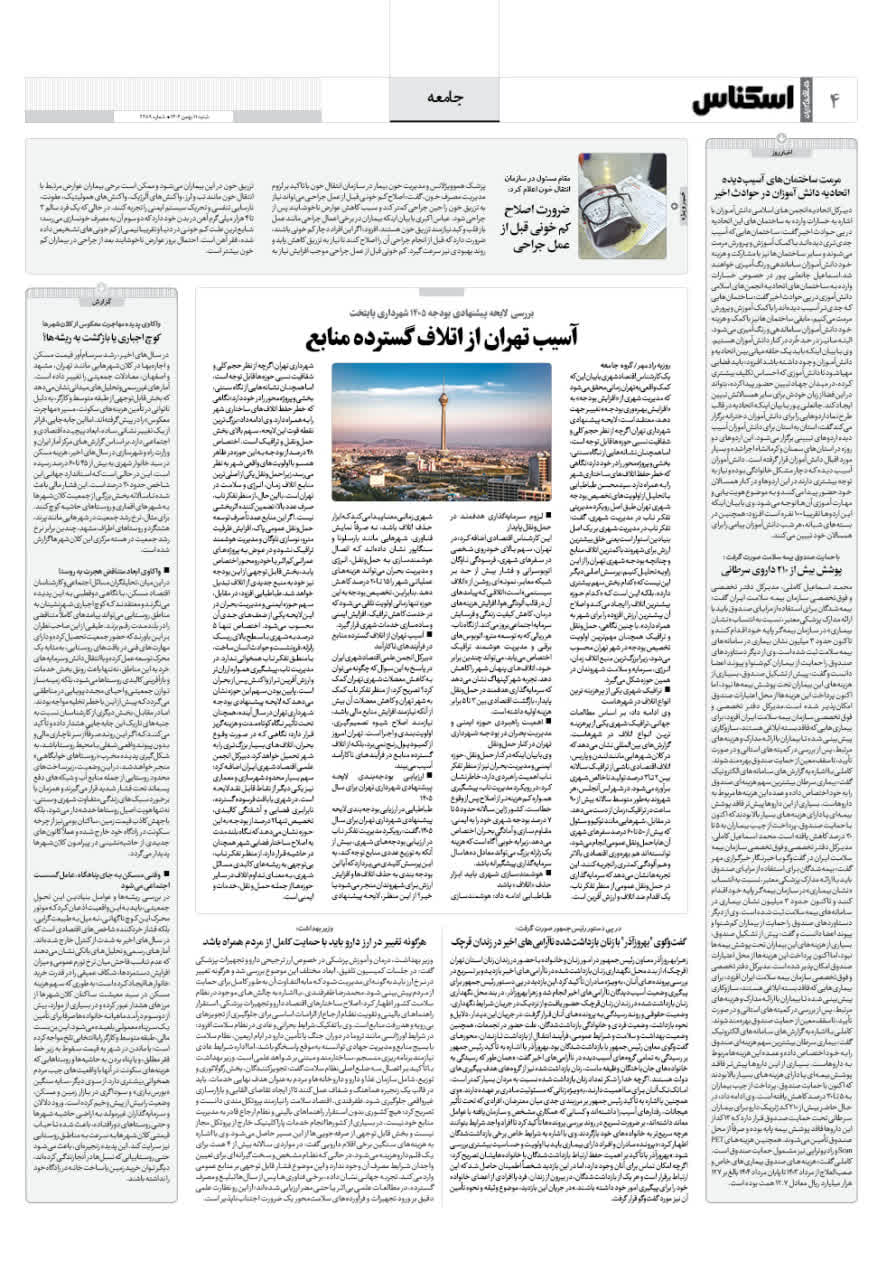 شماره 2288 ص4 1404/11/11